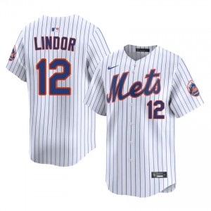 Francisco Lindor #12 New York Mets Baseball Jersey | Pro-Grade Men White Stitched Edition 69070505