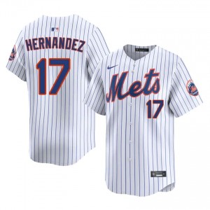 White Keith Hernandez #17 Mets Baseball Stitched Jersey | Game-Day Men Fit 43186920