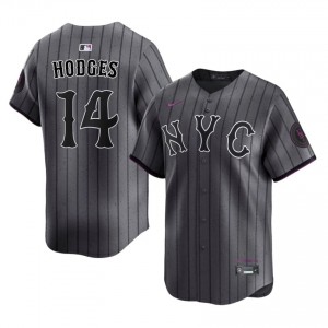 Gil Hodges #14 New York Mets City Connect Baseball Jersey | Officially Licensed Men Gray Embroidery Edition 83572711